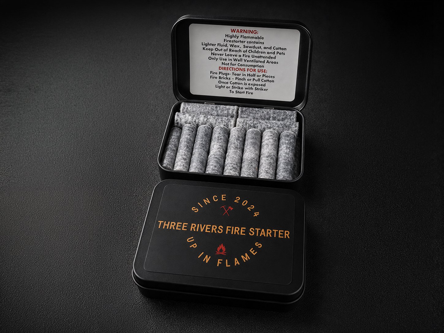 24 count black small can
